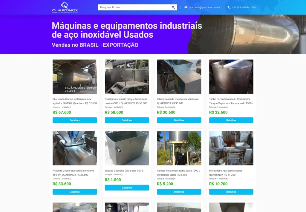 Preview do projeto Quartinox